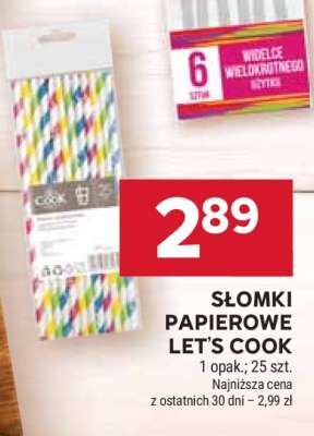 Słomki papierowe Let’s Cook