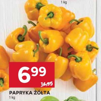 Papryka żółta