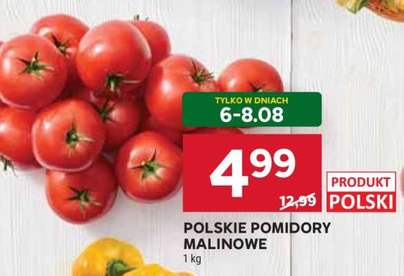 Polskie pomidory malinowe