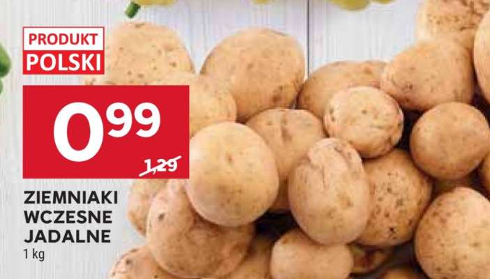 Ziemniaki wczesne jadalne