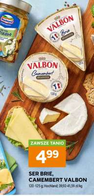Ser Brie, Camembert Valbon