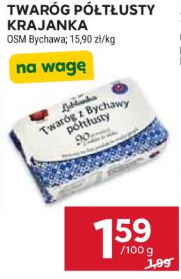 Twaróg półtłusty – krajanka