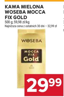 Kawa mielona WOSEBA MOCCA FIX GOLD