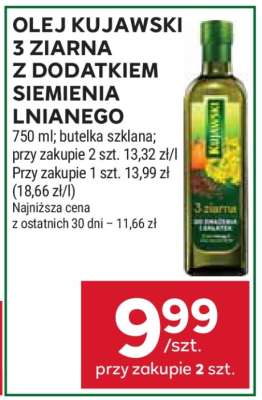 Olej Kujawski 3 Ziarna z Dodatkiem Siemienia Lnianego