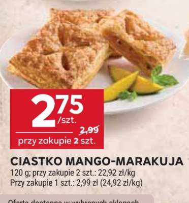 Ciastko Mango-Marakuja
