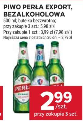 Piwo Perła Export, Bezalkoholowa