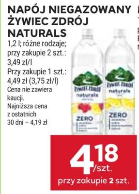 Napój Niegazowany Żywiec Zdrój Naturals