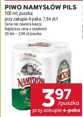 PIWO NAMYSŁÓW PILS