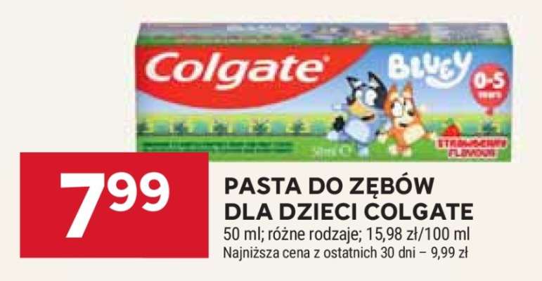 Pasta do zębów dla dzieci Colgate
