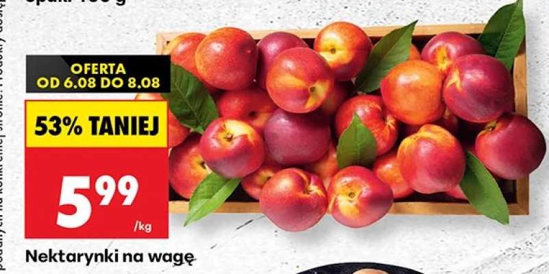 Nektarynki na wage