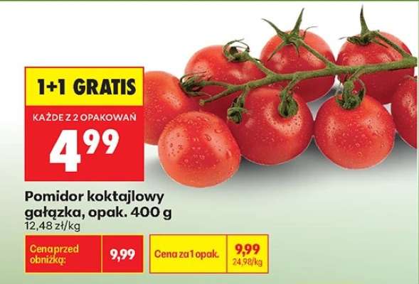 Pomidor koktajlowy gałązka opak 400 g