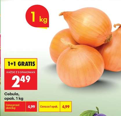 Cebula, opak. 1 kg