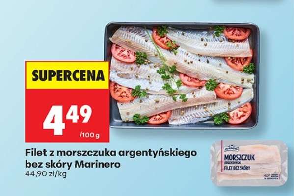 Filet z morszczuka argentyńskiego bez skóry Marinero