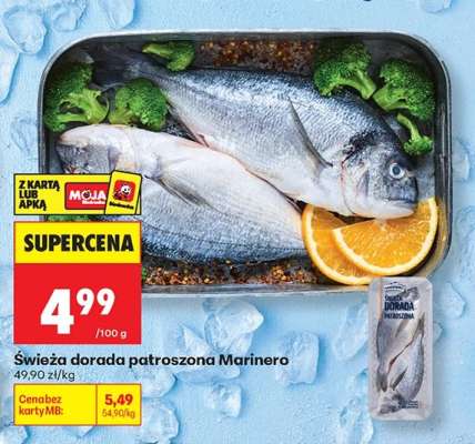 Świeża dorada patroszona Marinero