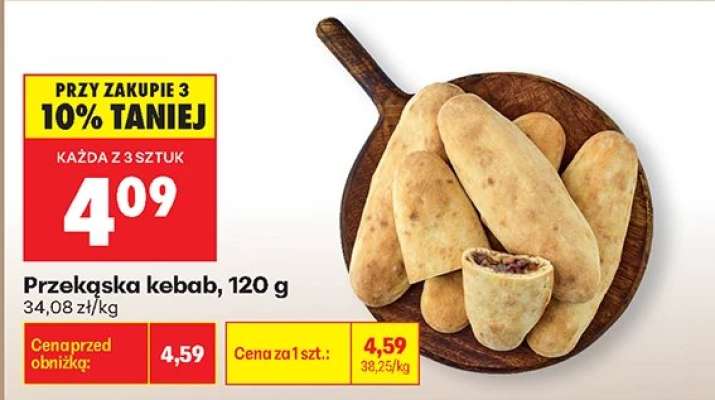 Przekąska kebab, 120 g