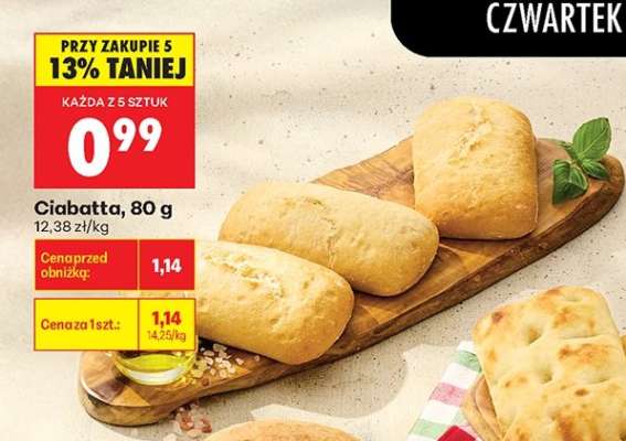 Ciabatta 80 g