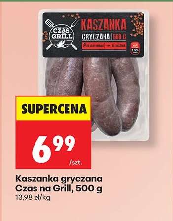 Kaszanka gryczana Czas na Grill, 500 g