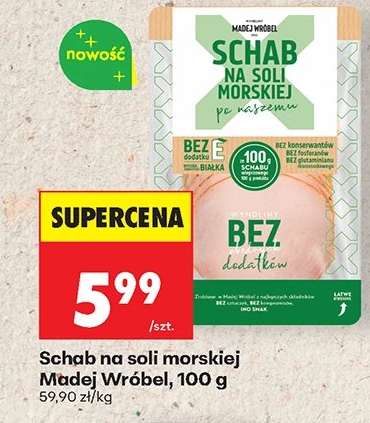 Schab na soli morskiej Madej Wróbel, 100 g