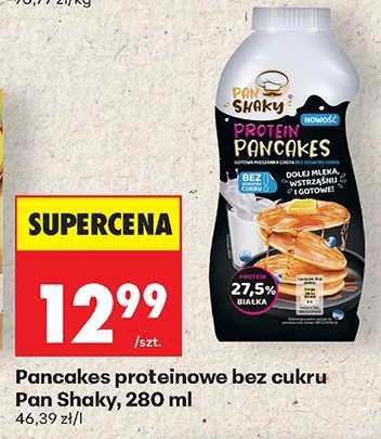 Pancakes proteinowe bez cukru Pan Shaky, 280 ml