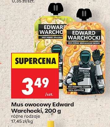 Mus owocowy Edward Warchocki, 200 g