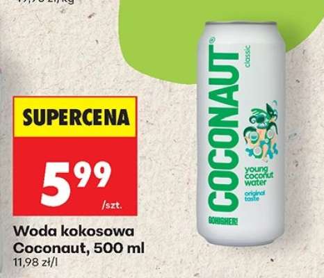WODA KOKOSOWA COCONAUT 500 ML