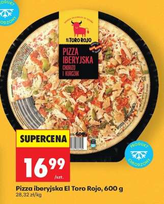 Pizza iberyjska El Toro Rojo, 600 g