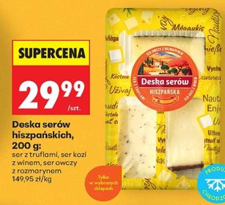 Deska serów hiszpańskich
