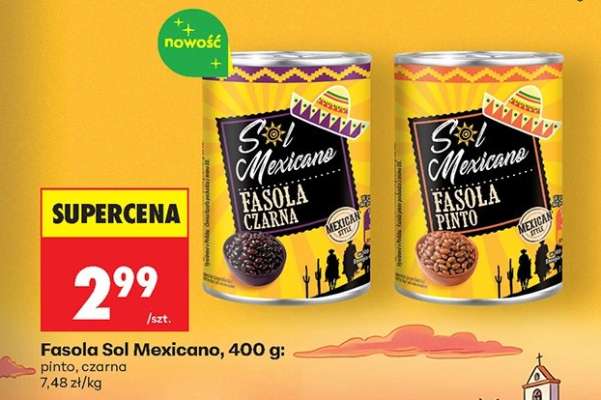 Fasola Sol Mexicano, 400 g