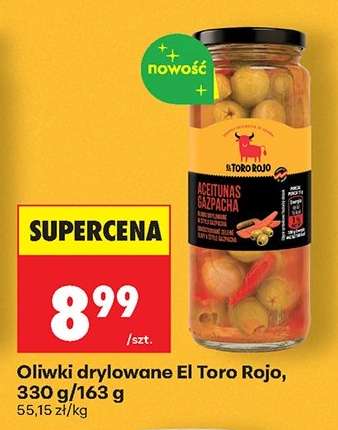 Oliwki drylowane El Toro Rojo, 330 g/163 g