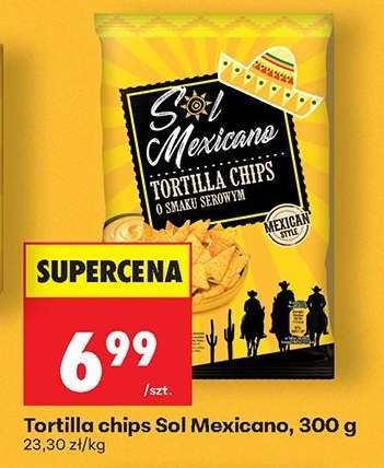 Tortilla chips Sol Mexicano, 300 g