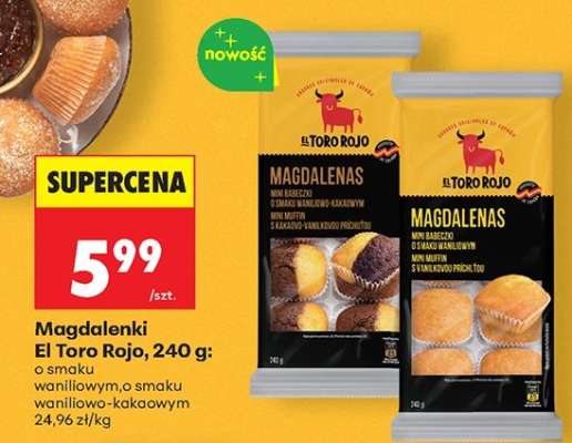 Magdalenki El Toro Rojo, 240 g