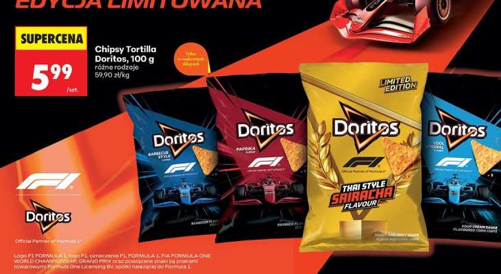 Chipsy Tortilla Doritos, 100 g