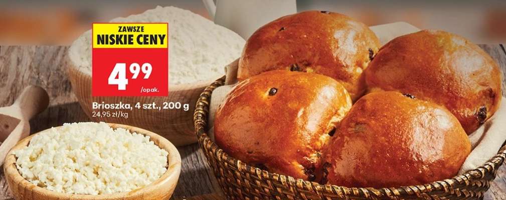 Brioszka, 4 szt., 200 g