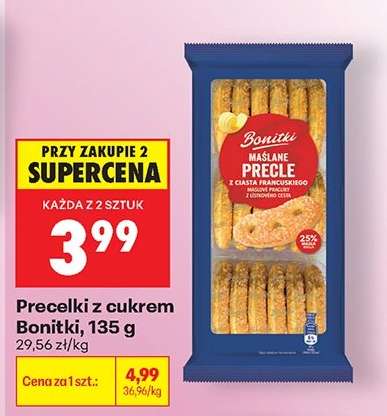 Precelki z cukrem Bonitki 135 g