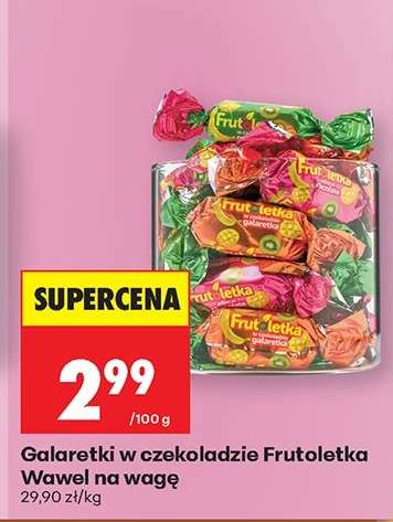 Galaretki w czekoladzie Frutolatka Wawel na wagę