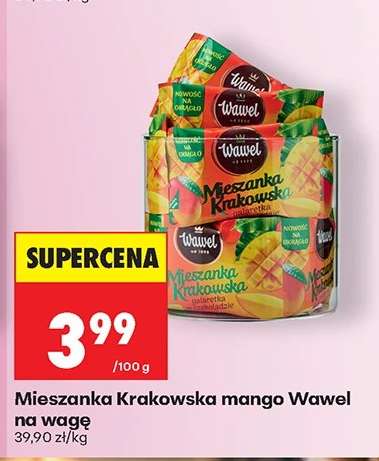 Mieszanka Krakowska mango Wawel na wagę