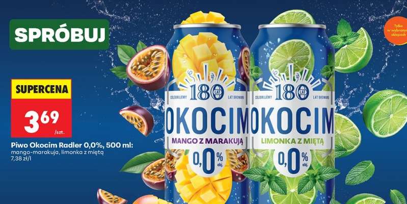 Piwo Okocim Radler 0,0%