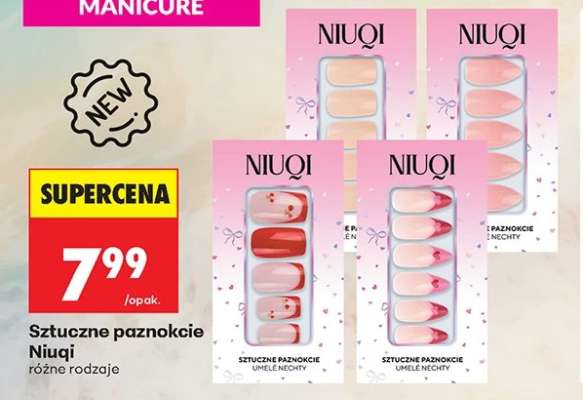 Sztuczne paznokcie Niuqi