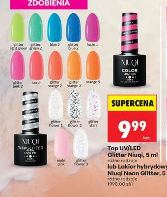 Top UV/LED Glitter Niuqi, 5 ml