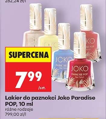 Lakier do paznokci Joko Paradise POP, 10 ml
