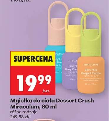Mgiełka do ciała Dessert Crush Miraculum, 80 ml
