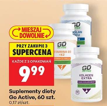 Suplementy diety Go Active, 60 szt.