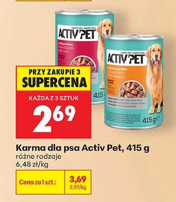 Karma dla psa Activ Pet, 415 g