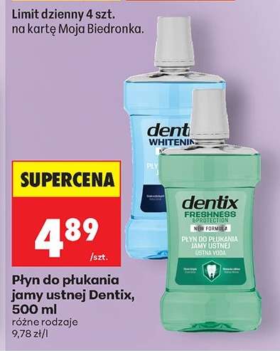 Płyn do płukania jamy ustnej Dentix, 500 ml