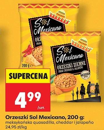 Orzeszki Sol Mexicano, 200 g