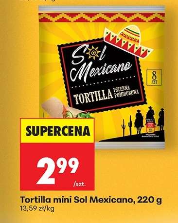 Tortilla mini Sol Mexicano, 220 g
