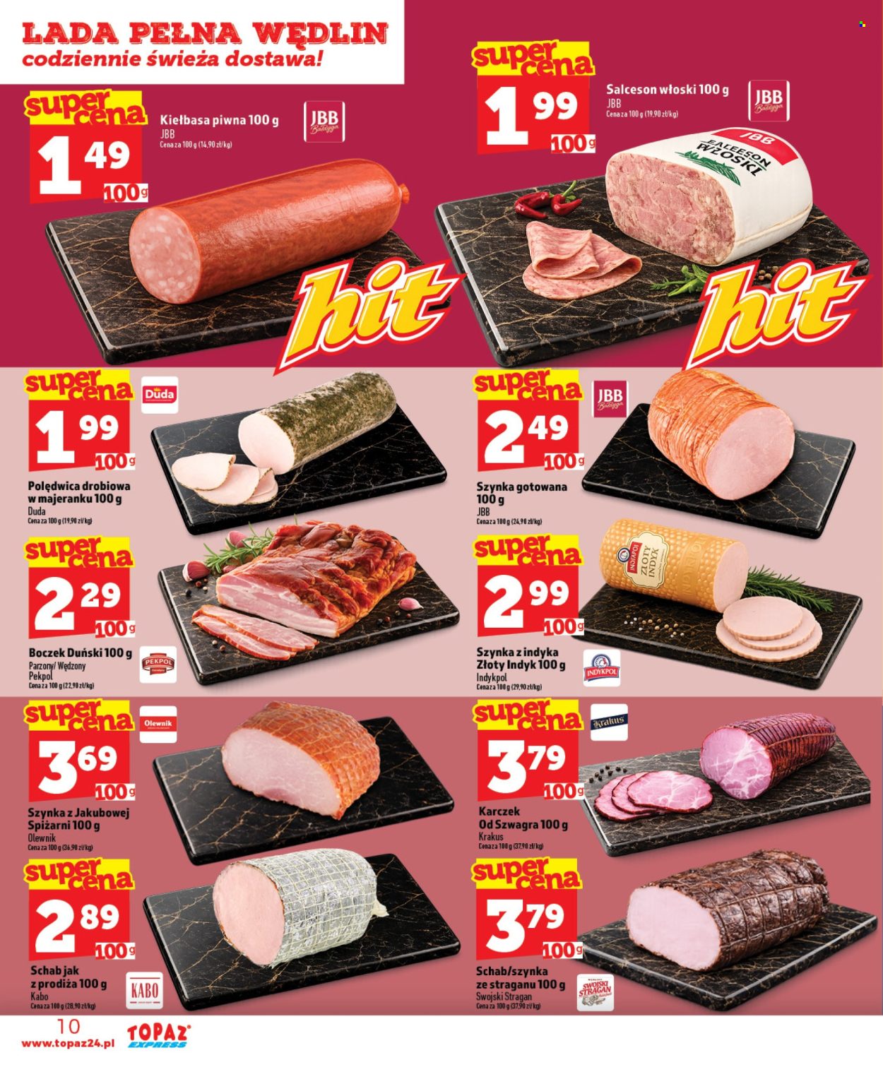 Gazetka Topaz - 6.08.2026 - 12.08.2026. Strona 10
