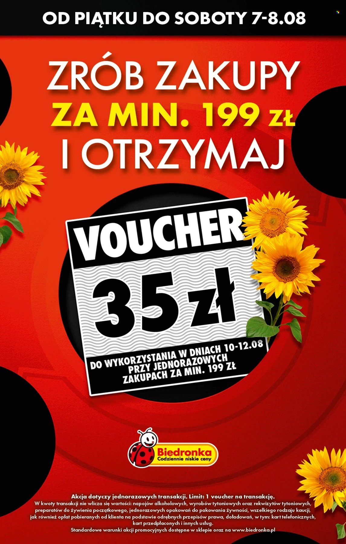 Leták Biedronka - 7.8.2026 - 8.8.2026. Strana 3