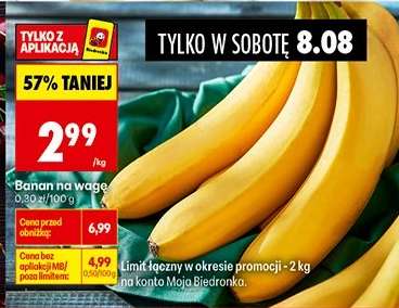 Banan na wagę