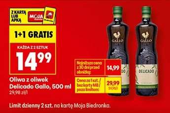 Oliwa z oliwek Delicado Gallo 500 ml
